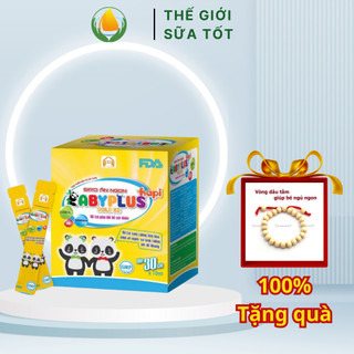 Siro ăn ngon baby plus giúp bé hết biếng ăn tăng cân tự nhiên tăng đề kháng hết táo bón babyplus