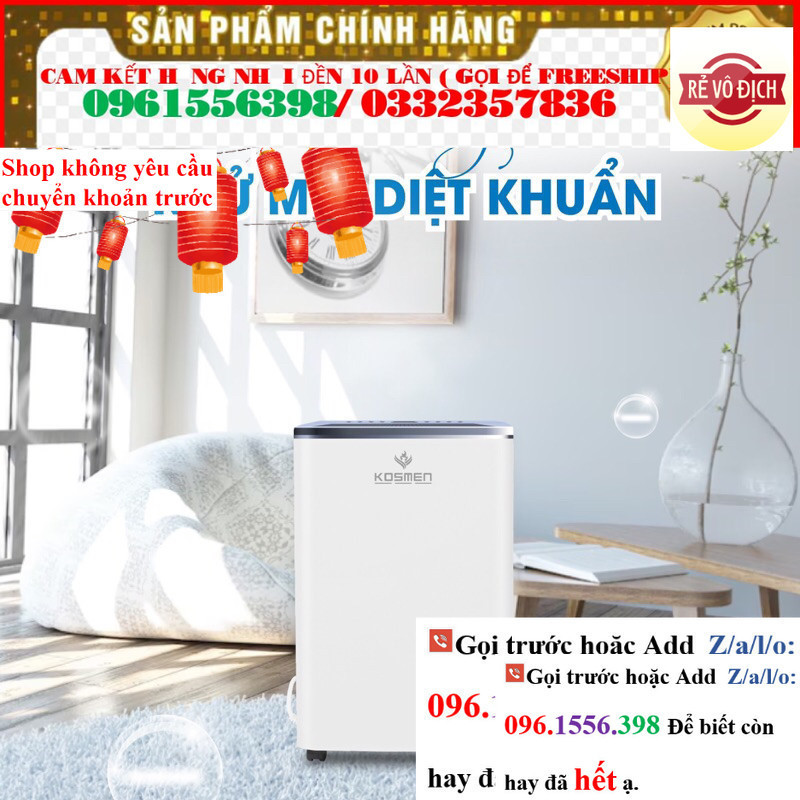 >> CH Máy hút ẩm Kosmen KM-12N Plus 3L - Kosmen KM-20N 20L - Kidosu 25L <<
