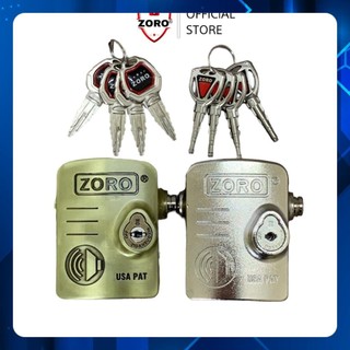 Ổ khóa chụp báo động chống trộm ZORO an toàn chống trộm - ổ khóa chống cắt toàn, chống cắt khoen cửa