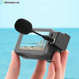 [Dilussoss.vn] Micrô Mini 3,5 mm di động PTZ cho OSMO POCKET / OSMO ACTION