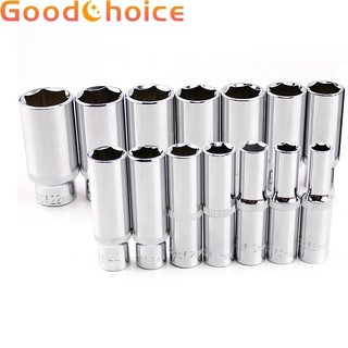 Deep Socket Socket Wrenches 3/8inch 8-24mm Deep Socket Adapter Hand Tools