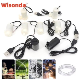 Máy bơm nước nhỏ dc 3v máy bơm chìm nhỏ ngang dc3w đài phun nước dọc mini 4.5v 5v 6v có sẵn
