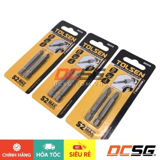 Bộ 02 mũi vít ph1-ph2-ph3 x 50mm tolsen | dcsg