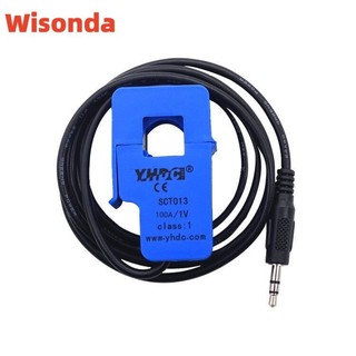Sct-013-000 30a 50a 100a máy biến áp dòng điện hở sct013 cảm biến dòng điện ac không xâm lấn biến áp dòng điện lõi chia