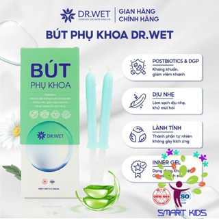 Đũa Thần Bút phụ khoa Inner Gel DR.WET  Giúp Cân Bằng Độ pH, Giảm Mùi, Dưỡng Ẩm Và Làm Hồng, Hộp 5 Bút
