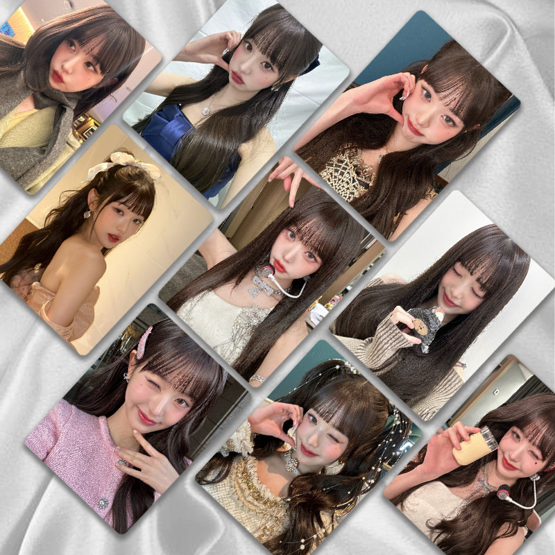 55 Zhang Yuanying Thẻ nhỏ Album đơn Won Young10cm Photo Laser lomo Card IVE Hàng hóa ins Style 55 Zh