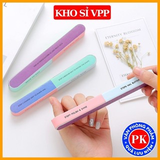 Dũa móng tay 7 mặt chuyên dụng, que dũa móng tay chà nhám và đánh bóng siêu tiện lợi, dũa móng chuyên nghiệp E1724