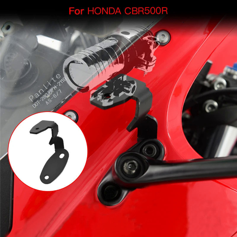 Xe Máy Bên Trái DVR Giá Đỡ Đi Điều Hướng Ô Tô Ghi Dữ Liệu Giá Đỡ Tương Thích Với HONDA CBR500R CBR 5