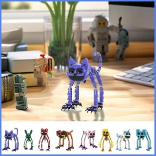 Mỉm cười critters khối xây dựng mỉm cười critters dogday động vật anime mèo hình chó khối nap c4n2