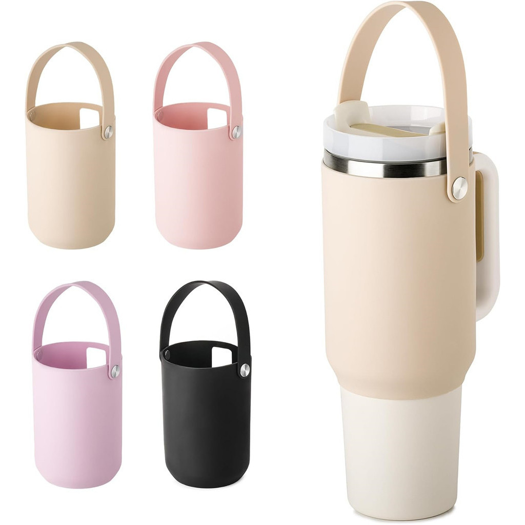 Tay Cầm Silicon Cho for Stanley 40 oz Tumbler Có Tay Cầm, Cốc Nước Sling, Tàu Sân Bay, Giá Đỡ Cho fo