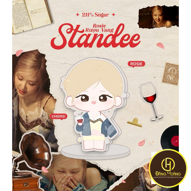 211% sugar | STANDEE & KEYRING ROSÉ WINE-ĐH
