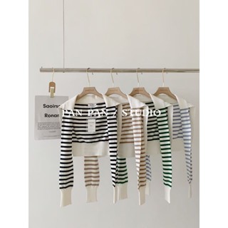 Fxdazi * Khăn choàng Len Cao Cấp Đan Đen Trắng Sọc Phù Hợp Với Vai Khăn choàng Nhỏ Nữ 2023 Cổ Giả Phù Hợp Với Điều Hòa Không Khí Phòng Bên Ngoài Phù Hợp Với S