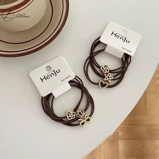 Luimo tính khí dây cao su nữ dây buộc tóc dây co giãn cao su bền dây buộc tóc mũ đội đầu * bán chạy