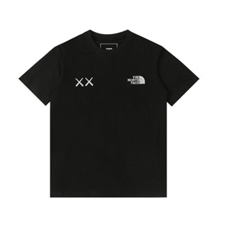 The North Face X Kaws Nam Cotton In Logo Áo Thun Nữ Cổ Tròn Rời Phù Hợp Với Áo
