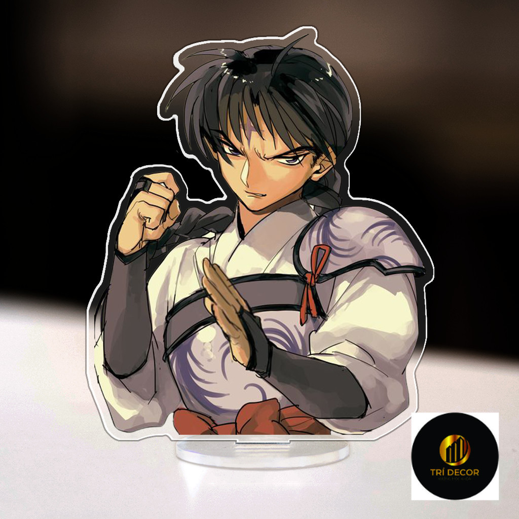 Mô hình Standee BANKOSTU INUYASHA phụ kiện trang trí dễ thương, để bàn học, quà tặng bạn bè