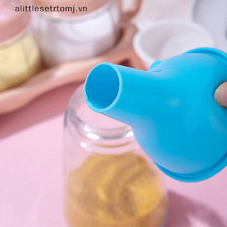 Alittlesetrtomj 7CM Phễu Silicon Động Cơ Rộng Miệng Và Đường Kính Lớn Phễu Đổ Dầu Sữa Bột Đậu Phễu Phân Tán Dụng Cụ Nhà Bếp VN