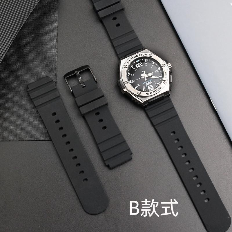 Dây đeo đồng hồ Casio Casio Đồng hồ Casio MWA-100H MWD-100H Series Phụ kiện dây đeo đồng hồ nam bằng