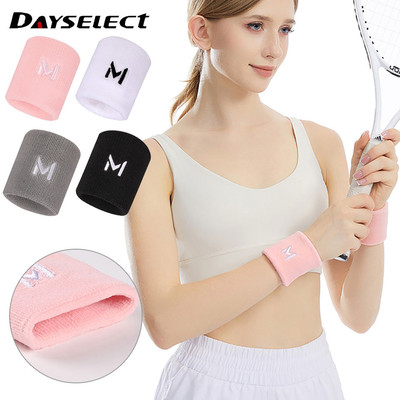 DAYSELECT Miếng Dây Đeo Tay Thể Thao - Thoáng Khí, Nhanh Khô - Phù Hợp Thể Dục và Các Trò Chơi like Bóng Rổ, Cầu Lông