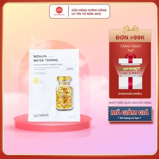 Mặt nạ Wonjin vàng dưỡng trắng và trẻ hóa da Effect Water Toning Mask - mặt nạ cung cấp vitamin
