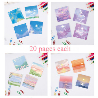 Creative Sticky Notes Self-Adhesive Focus Memo Notepad Memo Writtingaper