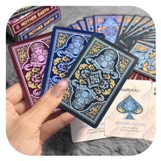 Bộ Bài Tây Nhựa PVC Mother Earth 55 Lá | Chống Bụi Chống Nước | Thẻ Bài Sưu Tầm Trưng Bày