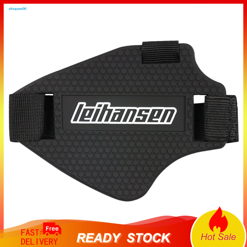 Giày bảo vệ xe máy cao su PEMG Bao da Moto Shifter Guard Miếng đệm giày chống trượt