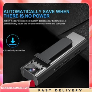 Máy ghi video kỹ thuật số 1080p hd mini body worn camera ghi vòng wifi 800mah