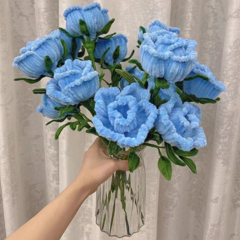 💐Set 100 Dây kẽm nhung màu pastel làm đồ trang trí handmade, Dây kẽm lông làm đồ chơi thủ công cho bé 2024