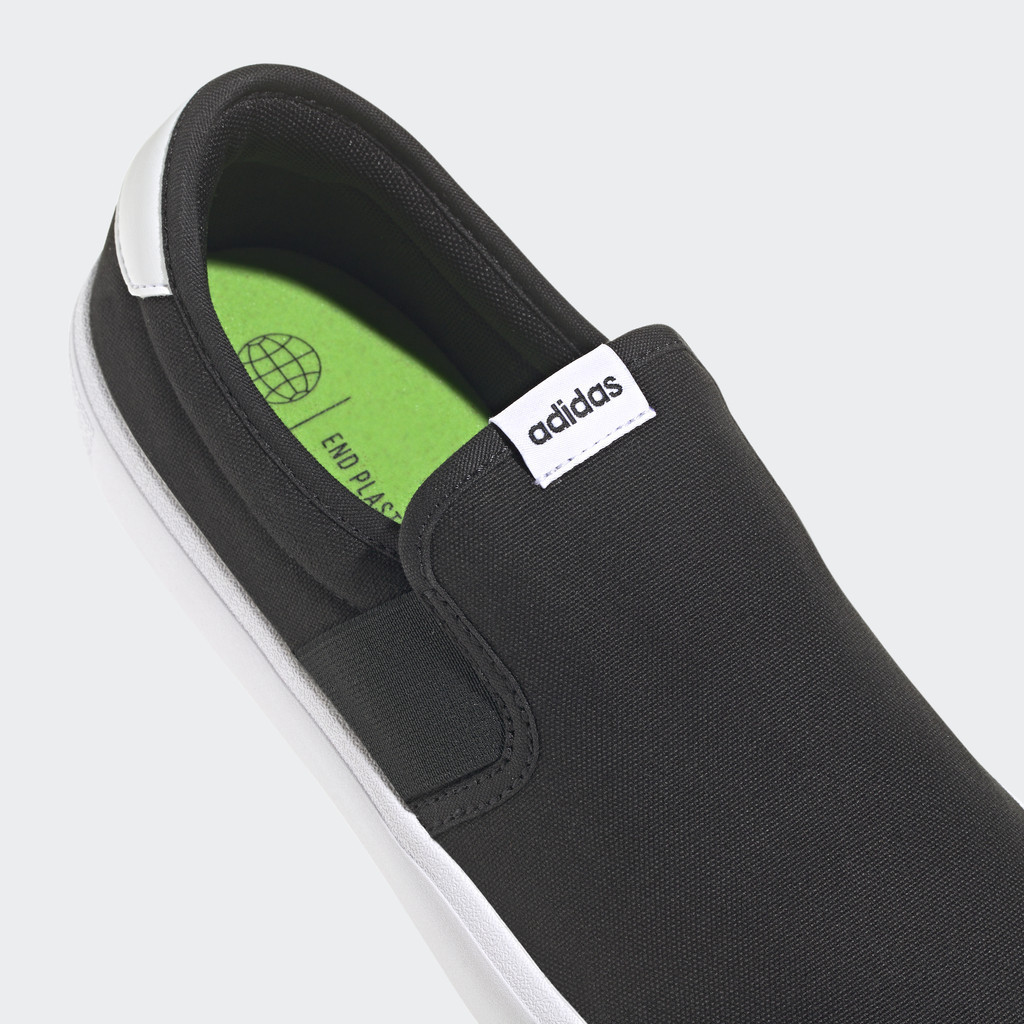 adidas Trượt ván Giày Slip-On Canvas VULC RAID3R Lifestyle Skateboarding Unisex Đen HP6554