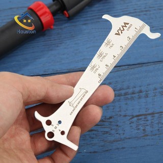 Mtb xích xe đạp chỉ báo mặc thước xích xe đạp đồng hồ đo đo #c