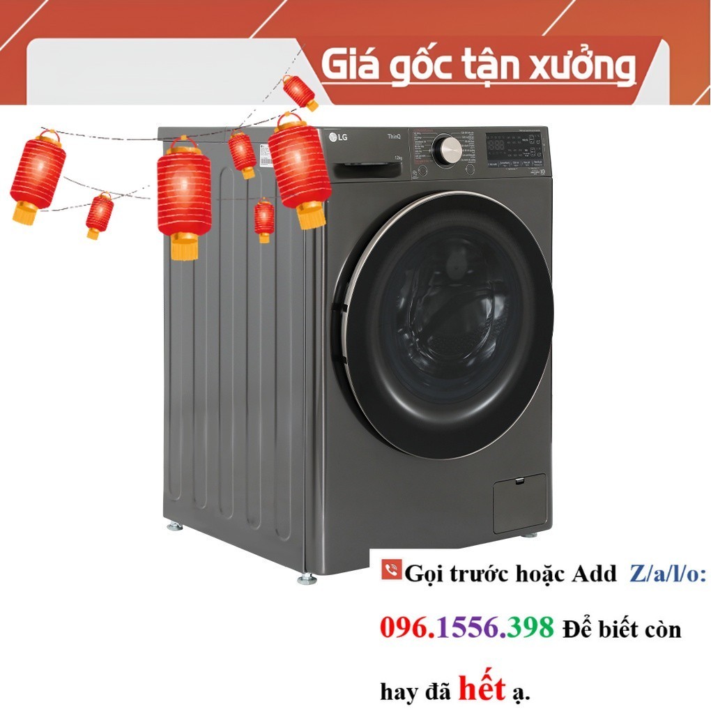 >> CH Máy giặt LG 10 kg FV1410S4M1 cửa trước, màu đen – Model 2023