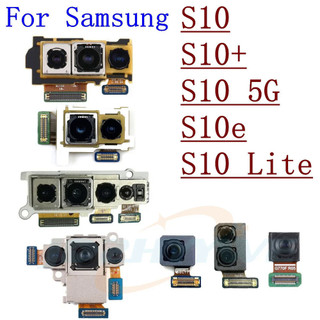 Camera sau / trước chính hãng cho samsung galaxy s10 plus lite e s10e g970f g973f g975f g977f phía sau camera chính cáp mềm