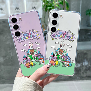 Ốp Điện Thoại Trong Suốt Mềm Hoạt Hình Dễ Thương Cho Samsung A15 A05s A25 A05 A14 A24 A34 A54 A53 A73 A33 A23 A04s A13 A31 A52s A12 M12 A22 M22 A50 A32 A50s A30s A51 A52 A71 A72 5G Vỏ