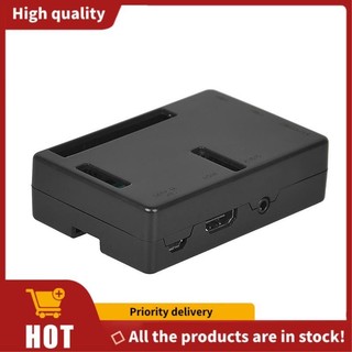 Ốp lưng Raspberry Pi 3 Model B, Vỏ bảo vệ cho Raspberry Pi 3, Raspberry Pi 3 Model B KHÔNG bao gồm (Đen)