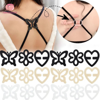 Áo Ngực Khóa Dây Đeo Vai Chống Trơn Trượt Đồ Lót Trong Suốt Nhựa Bướm Kẹp Chữ Thập Thắt Lưng Có Thể Điều Chỉnh Đồ Lót Một Phần