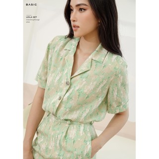 Set áo sơ mi và quần dài BASIC LEILA SET