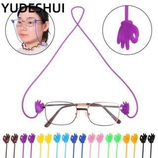 YUDESHUI đeo kính Phụ kiện kính Dây đeo kính Dây đeo cổ thể thao silicon