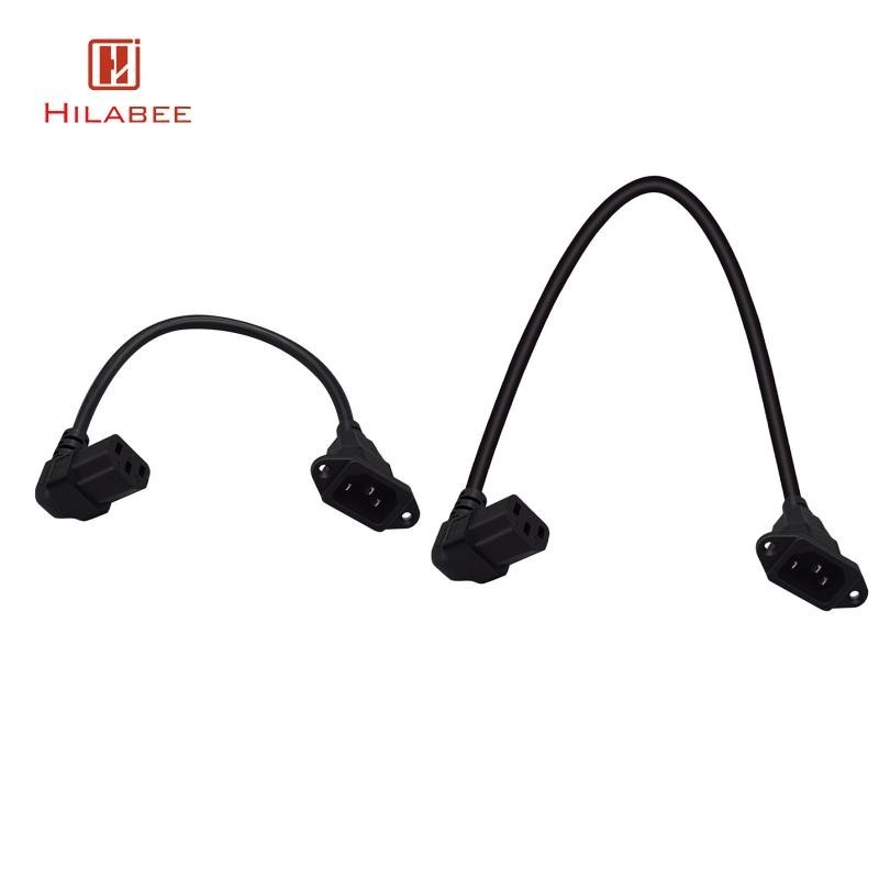 Dây nguồn C14 đến C13, C13 có dây nối dài lỗ vít