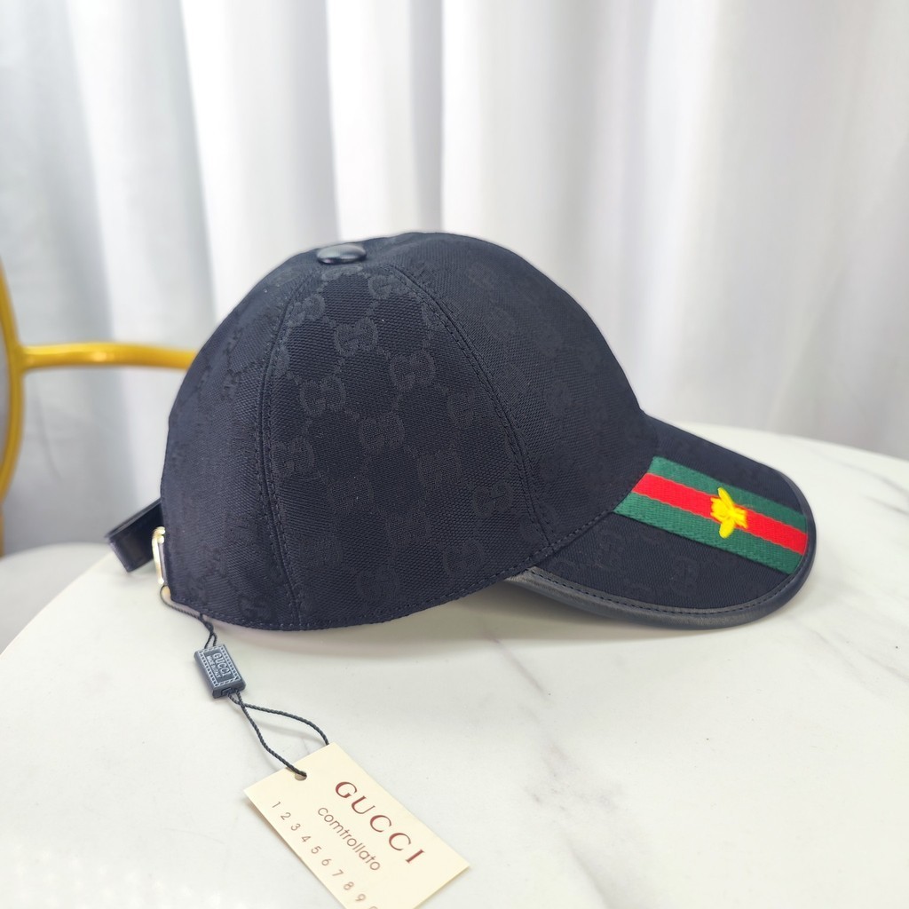 Gucci High Version Bee Mũ bóng chày đơn nguyên bản