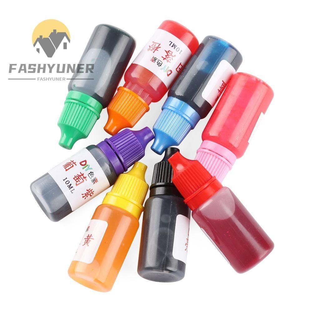 FASHYUNER 10ml Thuốc nhuộm màu Trang sức gia đình Làm DIY Crystal Epoxy