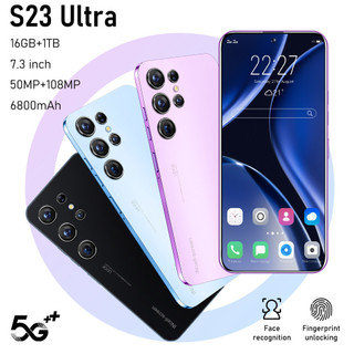Ưu đãi đặc biệt S23 Ultra pin 6800mAh Màn hình 7,3 inch 16+1TB Camera HD 50+108MP chụp ảnh độ phân giải cao điện thoại