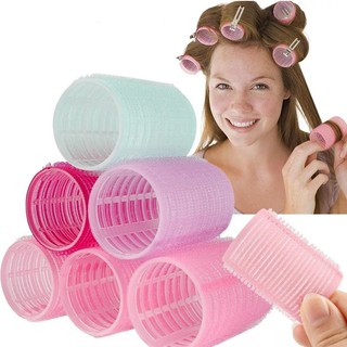 Con lăn tóc tự cắt tóc không nhiệt máy uốn tóc diy dụng cụ tạo kiểu tóc máy uốn kích thước jumbo dính tạo kiểu tóc dụng cụ tóc