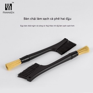 Bàn chải làm sạch máy mài Máy pha cà phê bán tự động Bàn chải làm sạch Bàn chải thanh Bàn chải hai đầu Bàn chải mềm có tay dài bằng nhựa Bàn chải làm sạch cà phê
