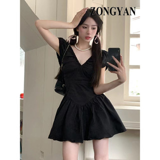 ZONGYAN váy Đầm váy nữ body đầm Xu hướng Fashion Cổ điển phổ biến WLQ2430E7I 11Z240315