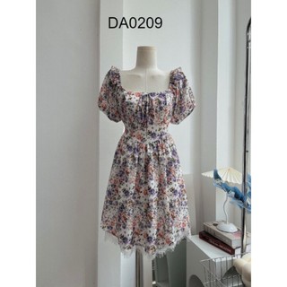 Đầm Bigsize Nữ Tú Mỡ Thiết Kế Trẻ Trung ,Đầm Hoa Jenni Đi Làm Dạo Phố Đủ Size 45-80kg DA0209