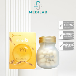 Viên uống cấp nước và collagen Innerb Aqua Rich Double Up - Trẻ hóa làn da