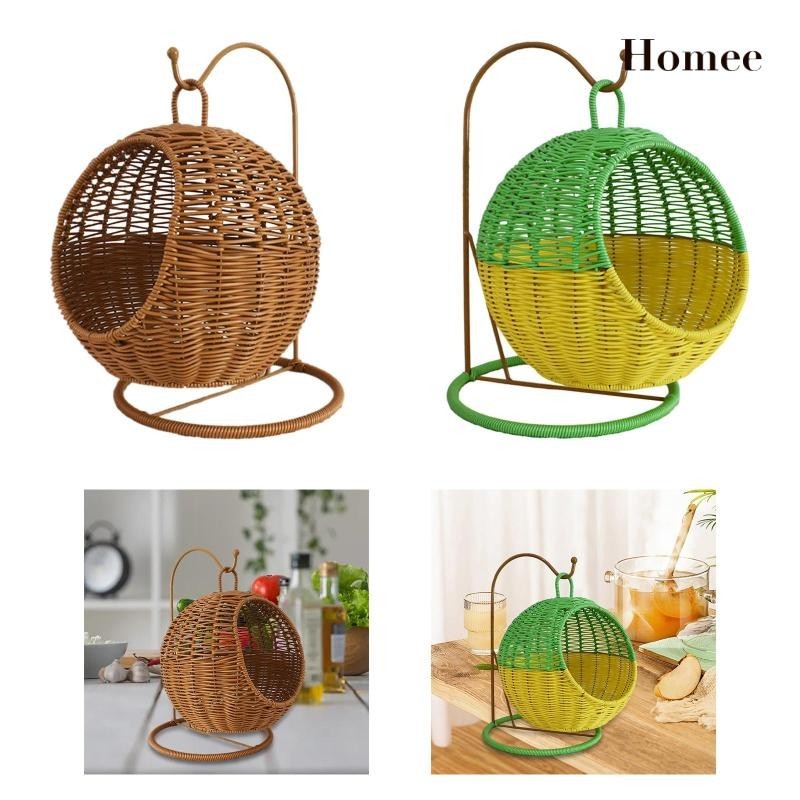 Giỏ đựng trái cây dệt Giỏ đựng trái cây để trang trí bàn gia đình tại nhà
