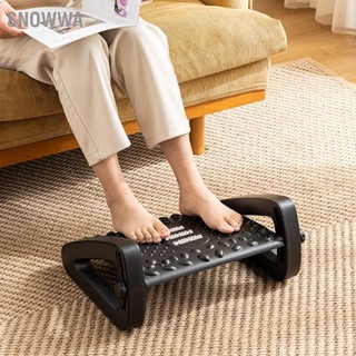 Snowwa Dưới Bàn Chân Ghế Đa Năng Công Thái Học Có Thể Điều Chỉnh Chiều Cao Con Lăn Massage Nhựa Chắc Chắn Bập bênh Dưỡng Phân Cho Văn Phòng Nhà Vệ Sinh