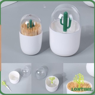 Hộp đựng tăm bông đa năng nắp hình thú dễ thương