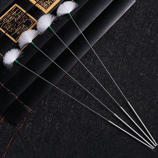 Cây ngoái tai lông vũ cán inox 676